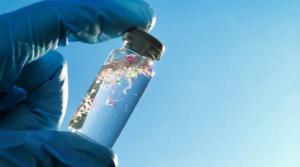 Editorial illustration for Nanoplastics in Your Supply Chain: An Uncertain Risk That Deserves a Plan Now